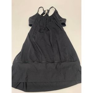 Lululemon Blouse Built In Bra Black 6 Women's A38